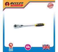 Draper Elora Quick Release Soft Grip Reversible Ratchet with Flexible Head, 1-2"