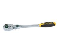 Draper Elora Quick Release Soft Grip Reversible Ratchet With Flexible Head, 1/2" Sq. Dr., 305mm 58750