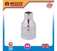 Draper Elora Whitworth Bi-Hexagon Socket, 1-2" Sq. Dr., 1-8" 24799