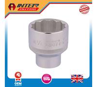 Draper Elora Whitworth Bi-Hexagon Socket, 1-2" Sq. Dr., 3-4" 24898