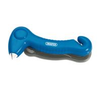 Draper Emergency Hammer & Cutter With Mounting Rack & Fixings Blue/Black