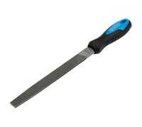 Draper Engineer's Flat Second Cut File with Soft Grip Handle 200mm 44952