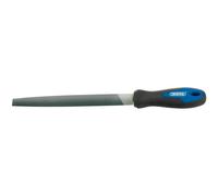 Draper Engineer's Half Round Second Cut File With Soft Grip Handle, 200mm 44954