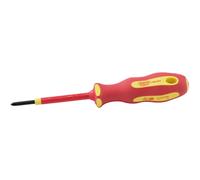 Draper Ergo Plus VDE No.0 x 60mm PZ Screwdriver Insulated Soft Grip Handle