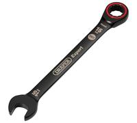 Draper Expert Hi-Torq® Metric Ratchet Combination Spanner 15Mm Black each 1 03888
