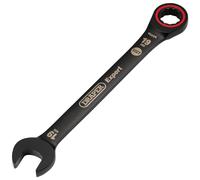 Draper Ratchet Combination Spanner Expert Hi-Torq 19 mm Metric Black