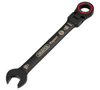 Draper Expert Hi-Torq® Metric Flexible Head Ratchet Combination Spanner 16Mm Black each 1 03923