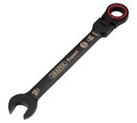 Draper Metric Combination Spanner 03925 Expert HI-TORQ Flexible Head Ratchet 18mm Black