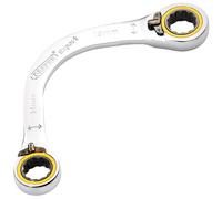 Draper 03935 Expert HI-TORQ Double Ring Ratchet Half Moon Spanner, 14 x 16mm