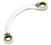 Draper Expert Hi-Torq® Double Ring Ratchet Half Moon Spanner 15 X 17Mm Pk 1 03936