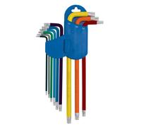 Draper Expert 04926 Tx-Star® Metric Extra-Long Arm Key Set Colour Coded (9 Piece) 1