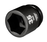 Draper Expert Impact Socket 05015 - 3/4in Drive, 35mm Hexagon Metric