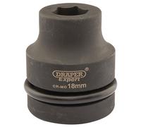 Draper Expert 05099 Expert Hi-Torq® 6 Point Impact Socket 1in Sq. Dr. 18Mm each