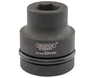 Draper Expert 05101 Expert Hi-Torq® 6 Point Impact Socket 1in Sq. Dr. 20Mm each