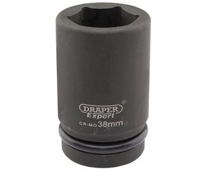 Draper Expert 05151 Expert Hi-Torq® 6 Point Deep Impact Socket 1in Sq. Dr. 38Mm each