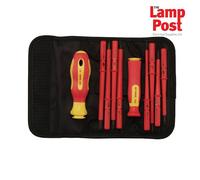 Draper Expert 05721 10 Piece VDE Insulated Interchangeable Blade Screwdriver Set