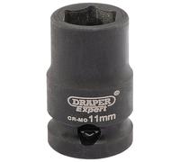 Draper Expert 06870 Expert Hi-Torq® 6 Point Impact Socket 3/8in Sq. Dr. 11Mm each