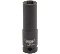Draper Expert 06884 Expert Hi-Torq® 6 Point Deep Impact Socket 3/8in Sq. Dr. 11Mm each
