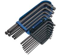 Draper Expert 08381 12 Pce Imperial AF Steel Ball-End Hex Allen Hexagon Key Set