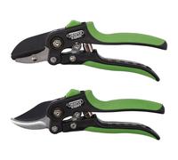 Draper Expert 08986 Anvil & Bypass Secateurs Set, 200mm 2 Pcs