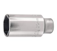 Draper 22192 Expert Hub Nut Socket, 30mm, 1/2" Square Drive, Blue