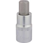 Draper Expert 1/2" Drive Hexagon Socket Bit Metric 1/2" 12mm