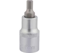 Draper Expert 1/2" Drive Hexagon Socket Bit Metric 1/2" 6mm