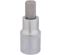 Draper 16303 1/2-Inch Square Drive Metric 10 mm Tip Hexagonal Socket Bit