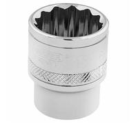 Draper Expert 1/2" Square Drive 12 Point 36mm Socket - 33594