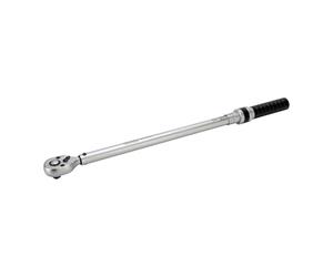 Draper Expert 1/2" Torque Wrench, 60-340Nm - Micrometer Adjustable Ratchet, Fixed Head, Knurled Grip, ISO 6789 Certified, with Storage Case, Instructions & Calibration Certificate