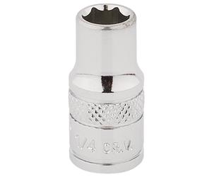 Draper Expert 1/4 6PT.HI-Torq Socket-1/4SD - 48444