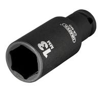 Draper Impact Socket Expert 1/4" Drive Hi-Torq Hexagon Deep Metric 13 mm