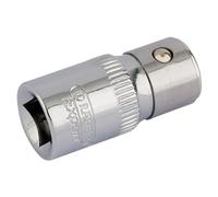 Draper Expert 1/4" Square Drive to 1/4" Hexagon Bit Holder Socket | Screwdriver Drill Impact Driver Adapter | 85125