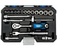 Draper Expert 1/4in Drive 20 Piece Socket Set Metric 4 - 14mm 16442
