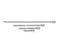 Draper Expert 1/4in Drive 4 Piece Extension Bar Set with Polished Finish 16765