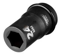 Draper Expert 1" Drive Deep Hexagon Impact Socket Metric 1" 24mm