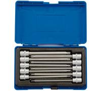 Draper Expert 10 Piece 3/8in Drive TORX-STAR® Socket Bit Set 150mm T10-T50 16311