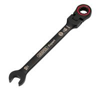 Draper Expert 10mm Metric Flexible Head Ratchet Combination Spanner Black 03916