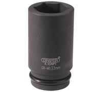 Draper 11899 3/4" Square Drive Hi-Torq 6 Point Deep Impact Socket, 33 mm Size , Blue