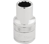 Draper Expert 11mm 12pt Socket 1/2DR Pckd - 33095