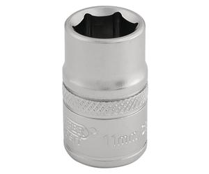 Draper Expert 11mm 6PT Socket 3/8 DR-Pckd - 16536