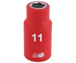 Draper Expert 11mm VDE 1/2" Insul. Socket - 31784
