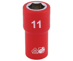 Draper Expert 11mm VDE 1/4" Insul. Socket - 31485