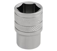 Draper Expert 12mm 6PT Socket 1/4 DR-Pckd - 16515