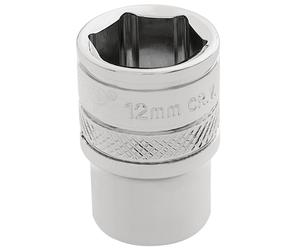 Draper Expert 12mm HEX Socket 1/4 DR-Pckd - 32569
