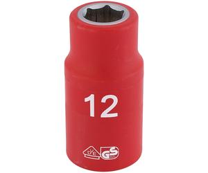 Draper Expert 12mm VDE 1/2" Insul. Socket - 31785