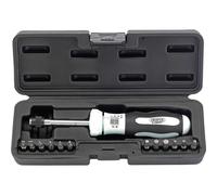 Draper Expert 13 Piece Torque Screwdriver Set | Torx Screwdriver Kit | Adjustable Torque Socket Set 1-5 Nm | Soft-Grip Ergonomic Handle | 75170