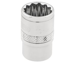 Draper Expert 13mm 12point Socket 3/8DR-Pckd - 32776