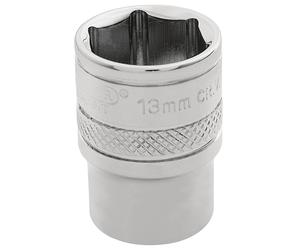 Draper Expert 13mm HEX Socket 1/4 DR-Pckd - 32633