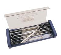 Draper Expert 140mm Diamond Needle File Set Precision Jewellery Metal in Case